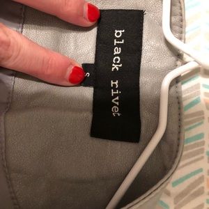 Black Rivet leather jacket